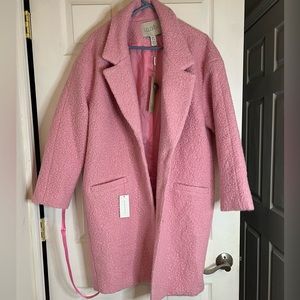 it’s a London brand. Pink wool dressy jackets the brand is liquorsh.never worn.